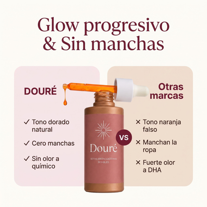 Gotas tonalizadoras internas con vitaminas y betacaroteno Douré