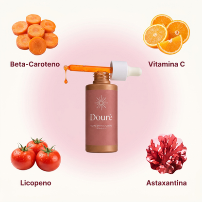 Gotas tonalizadoras internas con vitaminas y betacaroteno Douré